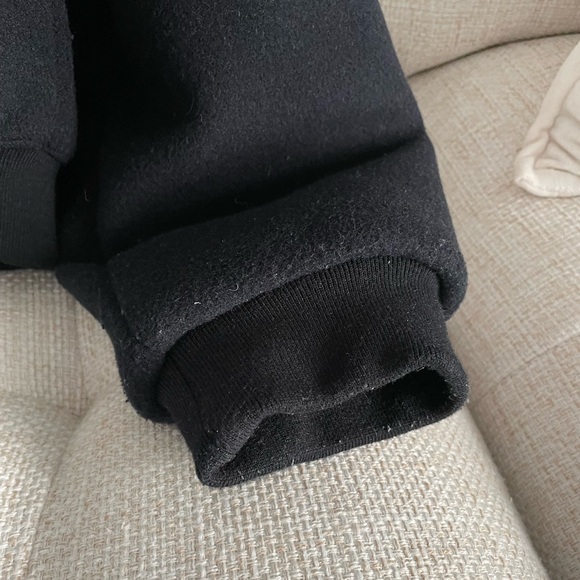 Zara Navy Cropped Bomber Jacket - Picture 8 of 8